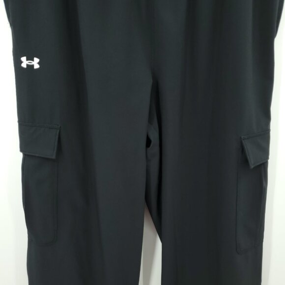 Under Armour UA Rival Woven Women's Cargo Pants M Black - Picture 7 of 16